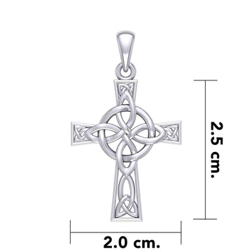 The Celtic Four Point Knot Cross Pendant TPD5877 - Jewelry